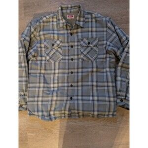 GUC Men's Wrangler Sherpa Lined Flannel Shirt Sz Large